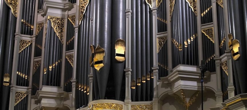 organ pipes